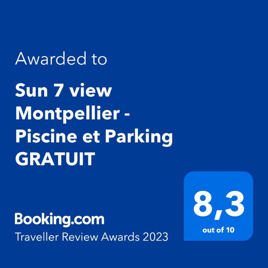Sun7 View Montpellier Piscine Parking Gratuit Apartamento Grabels Exterior foto
